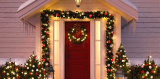 holiday curb appeal